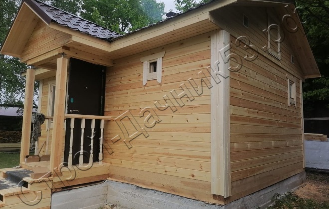 4 Брусовая баня  25 М², Московская область, Щелковский район, СНТ «Кожино» (14)